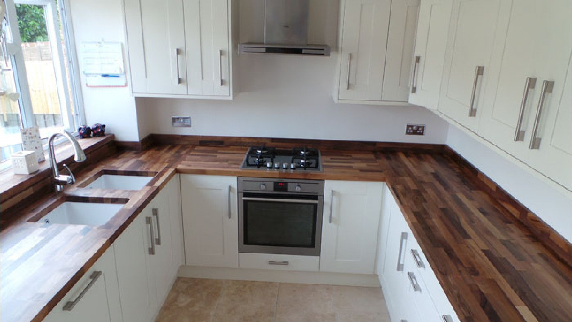 Solid Prime Grade European Walnut Worktop